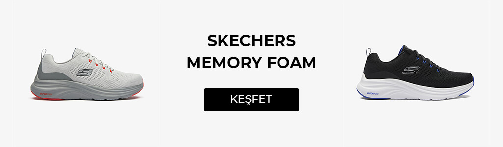 skechers memory foam ayakkabı