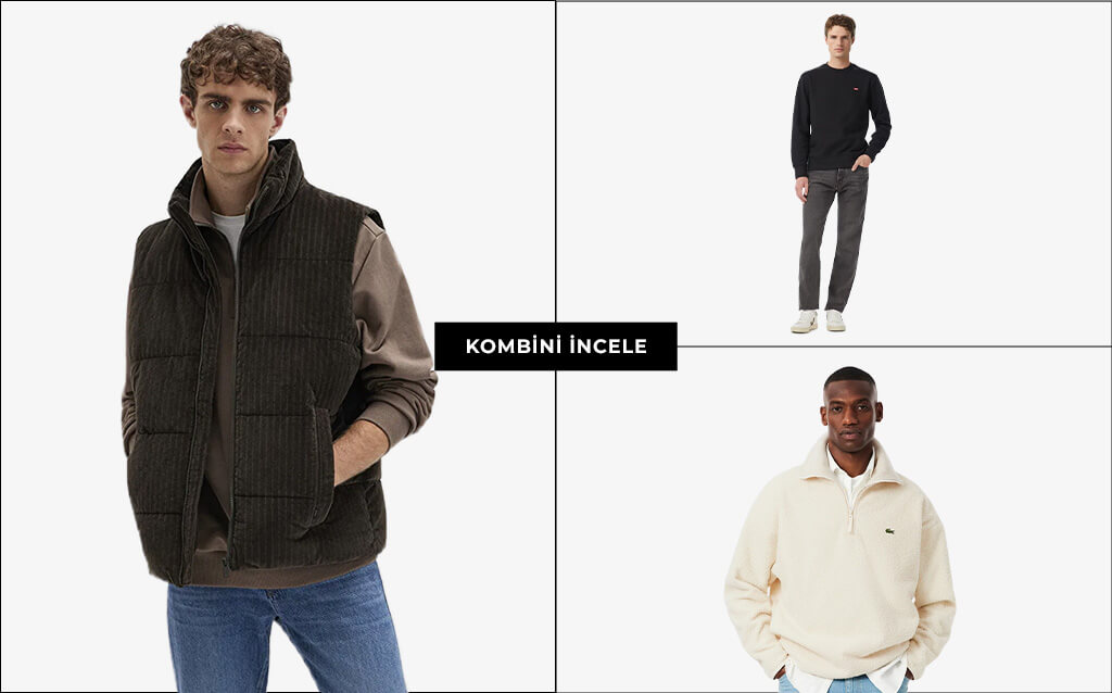 s&uuml;veter kombinleri,yelek kombinleri
